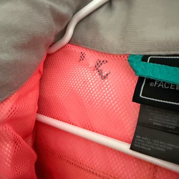 The North Face Kids Turquoise  Raincoat - Picture 5 of 7